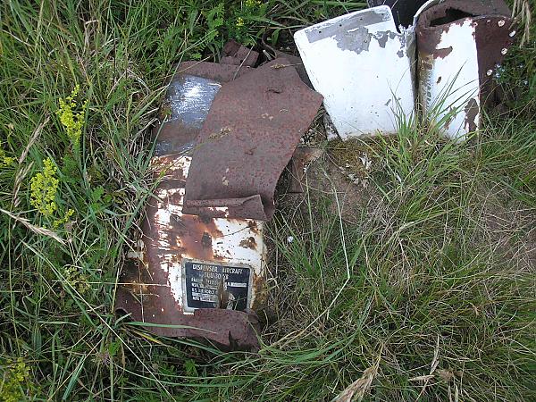 30lbs bomb dispenser or rather whats left of it