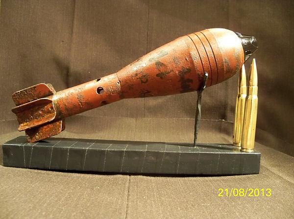 50мм German mortar mine 5 сmWgr. 36.