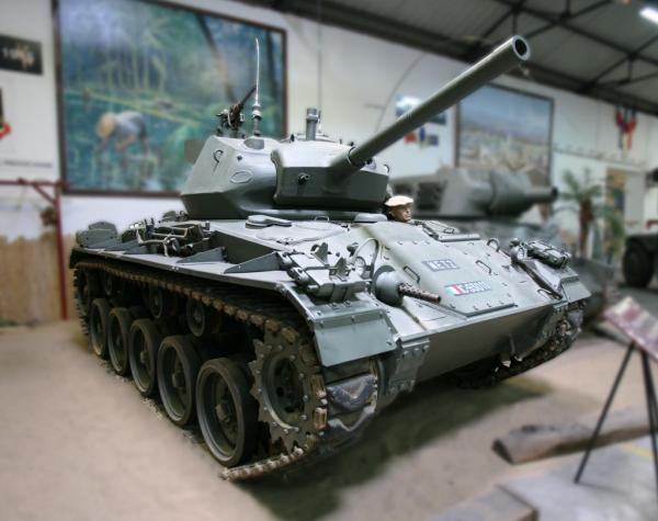 American M24 Chaffeer At Saumur