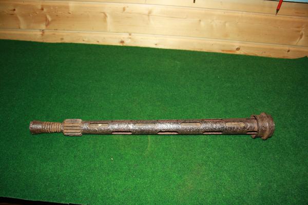 Barrel from a British Gloster Gladiator which was destroyd of Germans in Norway