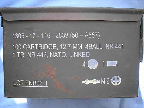 Belgian M2A1 50cal