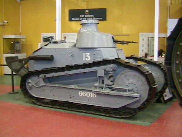 French renault ww1 tank