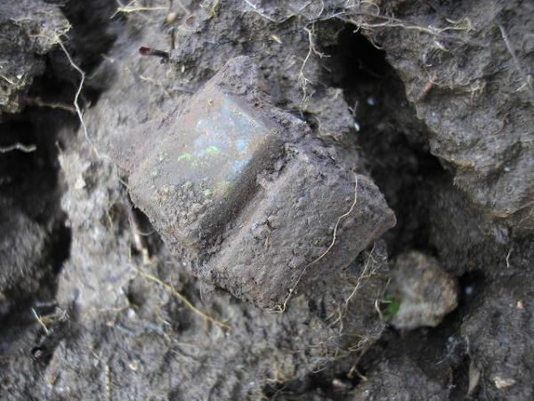 Mills Fragments On The WW2 Grenade Range
