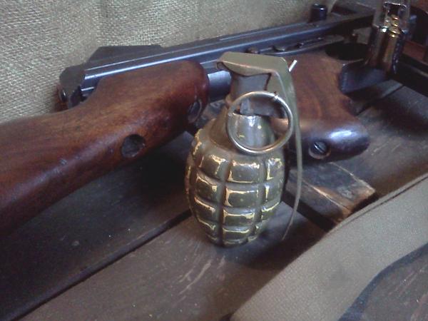 mkII  fragmentation hand grenade