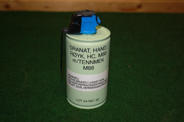 Norwegian M88 Tennmek Smoke Grenade