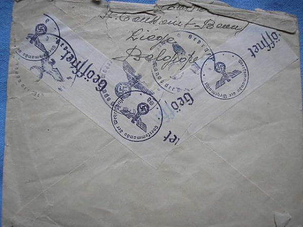 Opened Belgium/Germany 1941 (2)