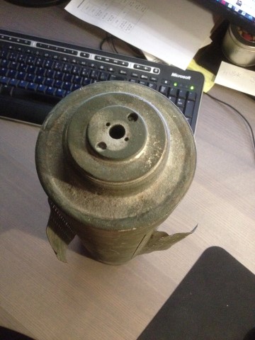 Restoring 155 mm M485A2 Illum. Canister