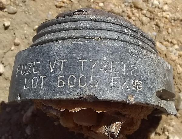 T73E12/A and T73E12 VT or Proximity Fuze