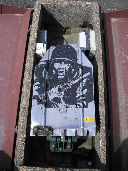 Why do our targets still look like WW2 German soldiers? & why is it in Dracula's coffin